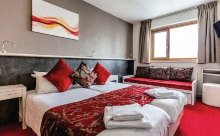 Hotel Viking, Morzine, Twin Bedroom